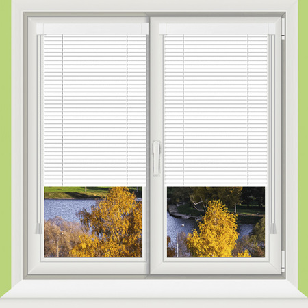 Жалюзи Изолайт белые