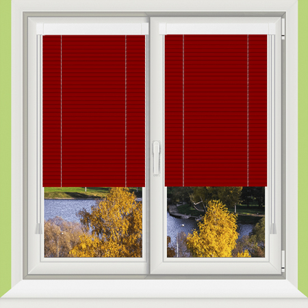 Жалюзи Изолайт красные