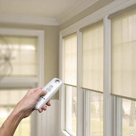 Автоматические рулонные шторы